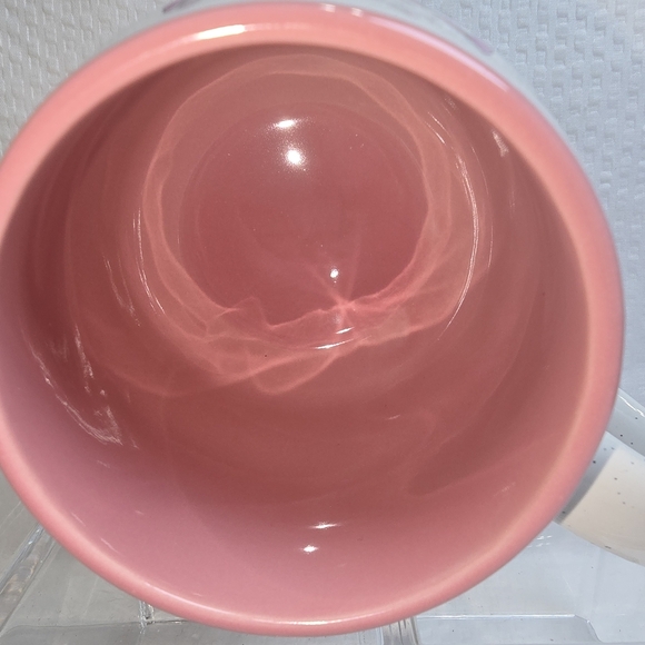 DISNEY THE ARISTOCATS MARIE MUG WHITE WITH PINK INSIDE EUC - Picture 6 of 7